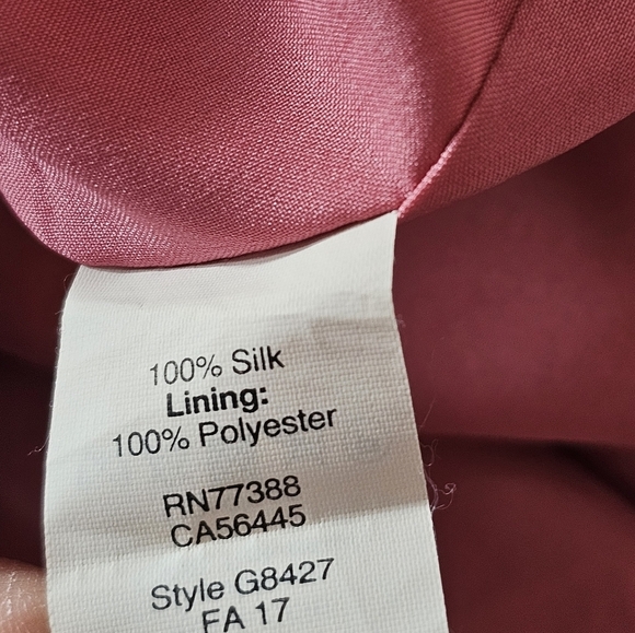 Madewell Red Silk Cold Shoulder Spaghetti Strap Mini Dress 2 Preowned - Picture 8 of 9